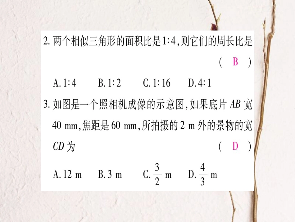 九年级数学上册 周周测（六）课件 （新版）北师大版_第3页