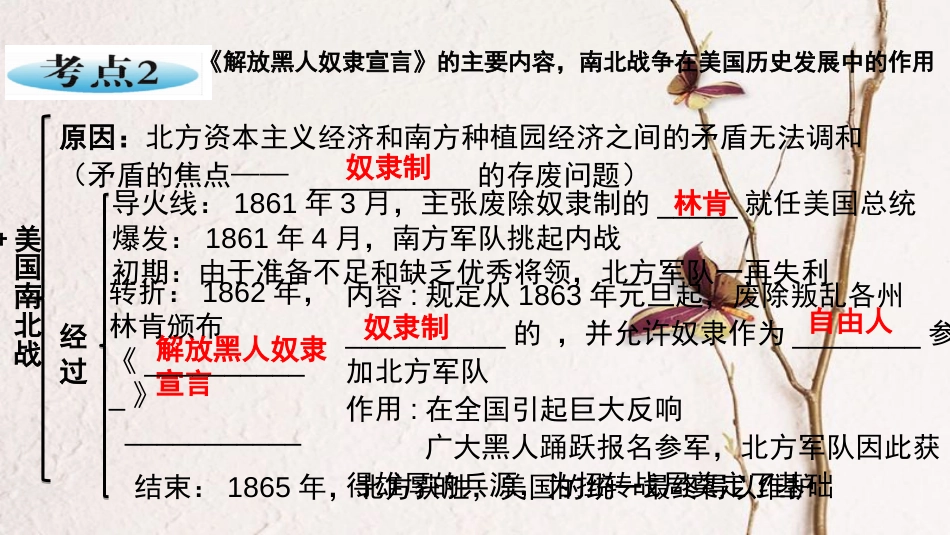 广东省中考历史 第一部分 基础过关模块五 世界近代史 第二单元 无产阶级的斗争和资产阶级统治的加强课件_第3页