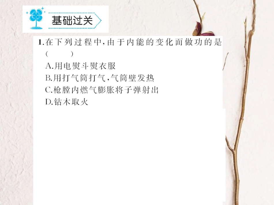 九年级物理全册 14.3 能量的转化和守恒习题课件 （新版）新人教版[共13页]_第2页