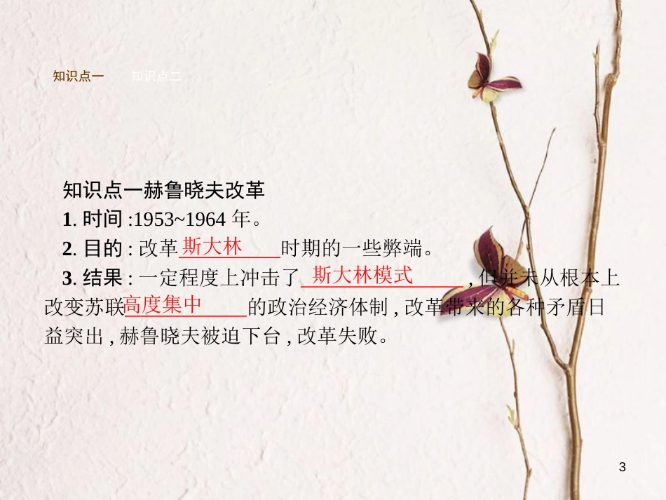 九年级历史下册 第五单元 社会主义国家的改革与演变 10 苏联的改革与解体课件 新人教版_第3页