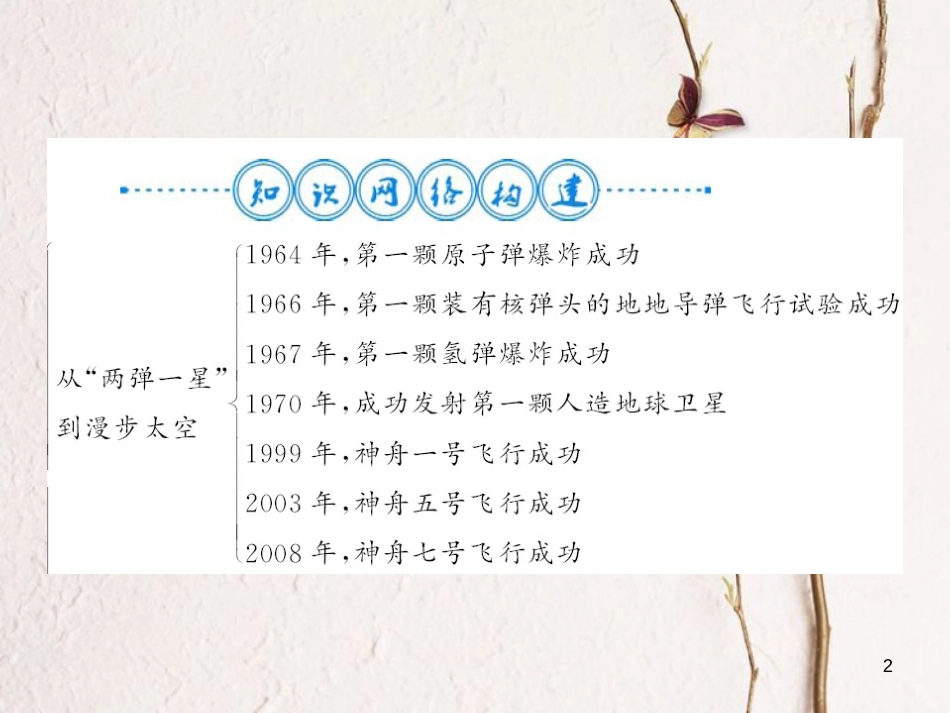 八年级历史下册 第六单元 科学技术与社会生活整理与复习课件 新人教版_第2页