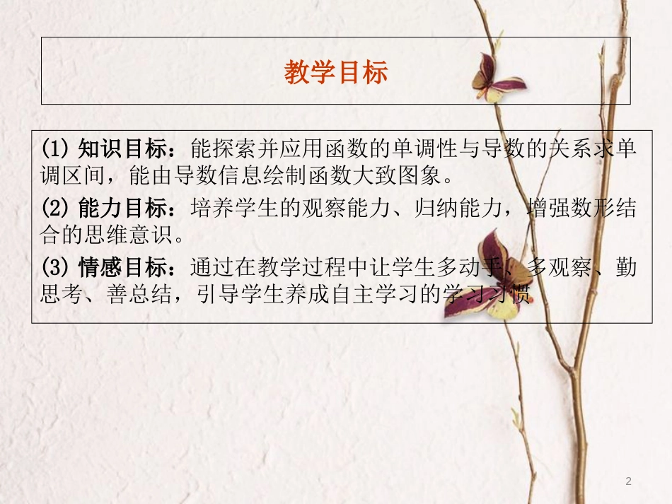 高中数学 第一章 导数及其应用 1.3.1 函数的单调性与导数课件 新人教A版选修2-2_第2页