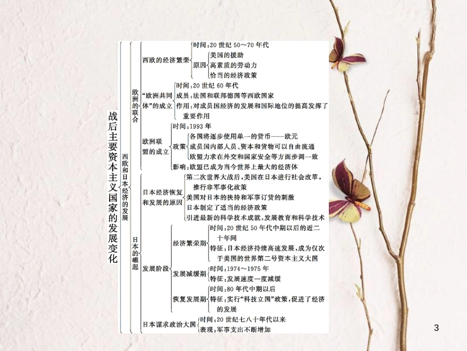 九年级历史下册 第四单元 战后主要资本主义国家的发展变化综合复习课件 新人教版_第3页