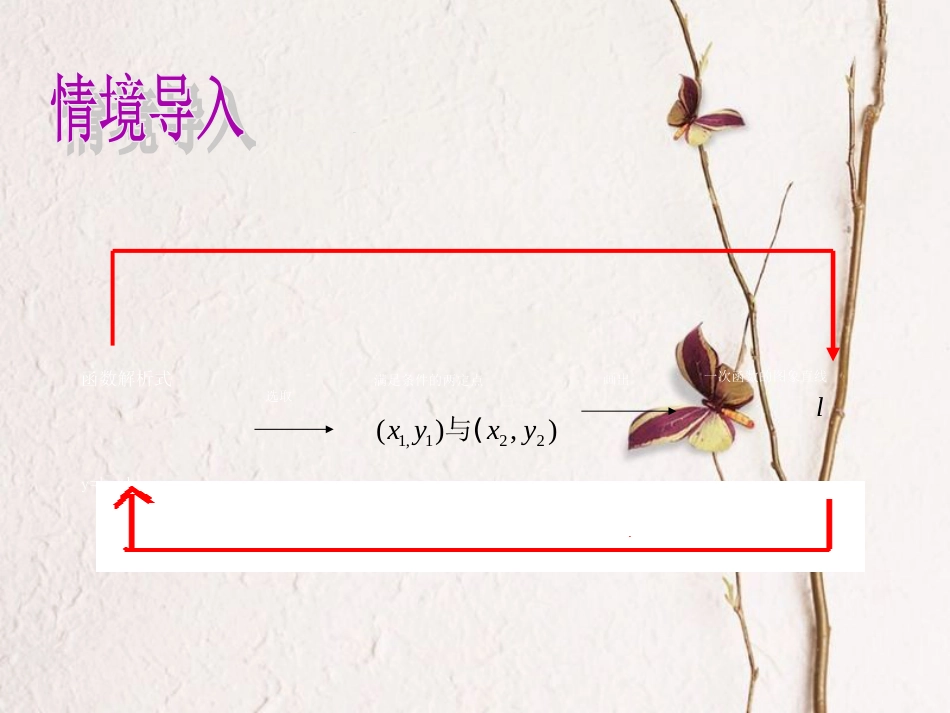 八年级数学上册 12.2 一次函数（4）教学课件 （新版）沪科版_第3页