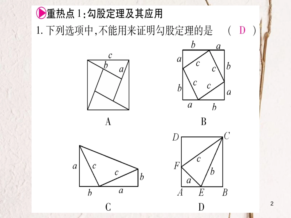 八年级数学下册 第17章 中考重热点突破课件 （新版）新人教版_第2页