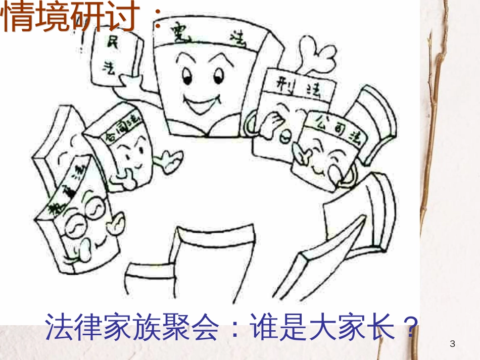 八年级政治下册 第五单元 我是中国公民 5.3 宪法保障公民权利课件 粤教版_第3页