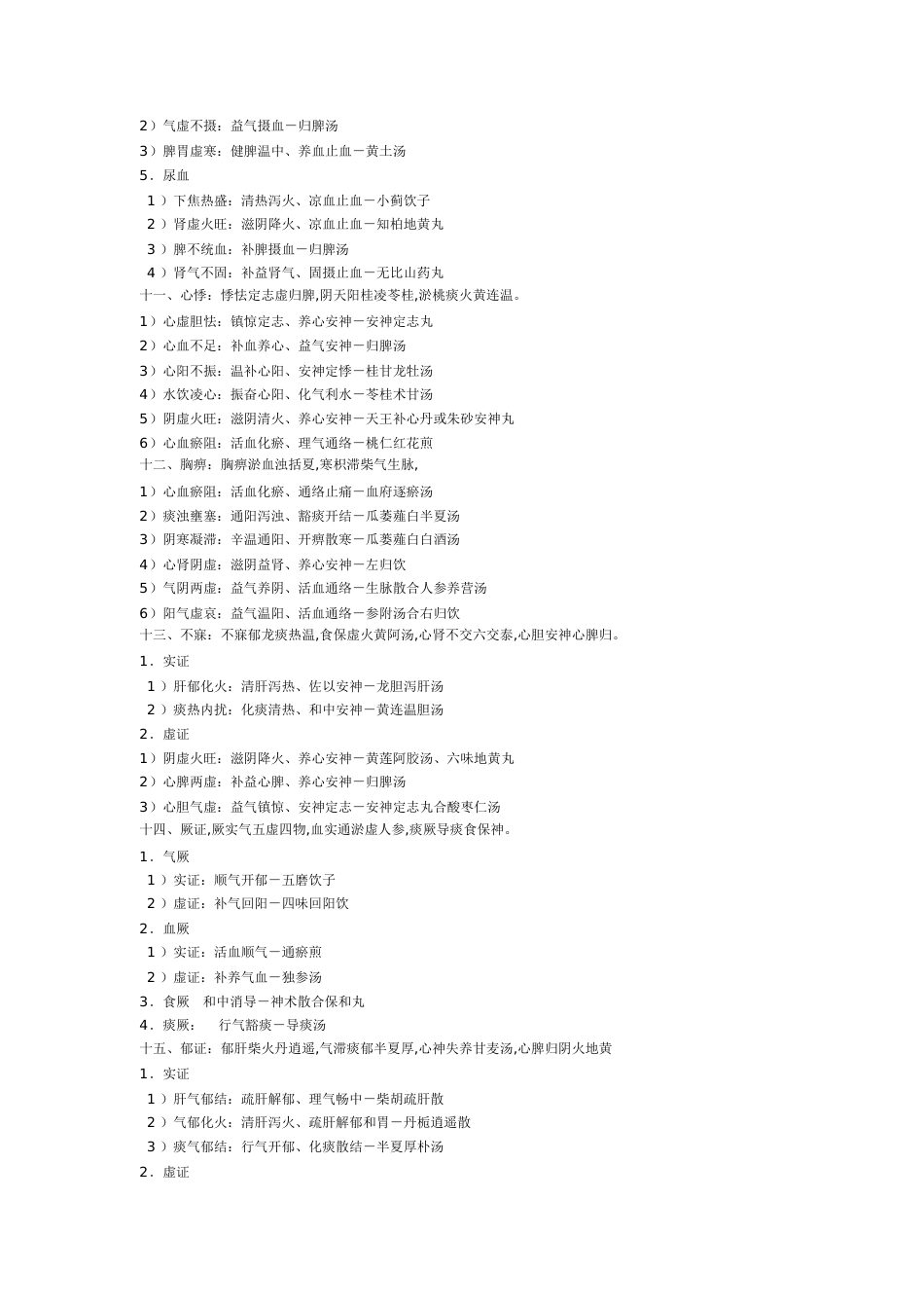 中医内科速记(一句话口诀)[共10页]_第3页