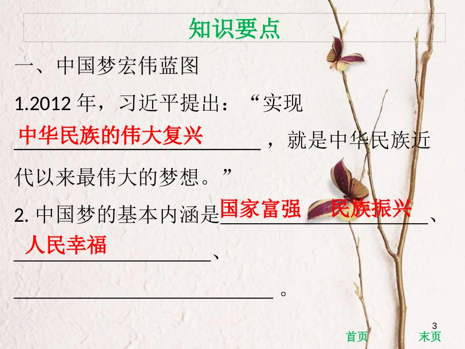 八年级历史下册 第三单元 中国特色社会主义道路 第11课 为实现中国梦而努力奋斗课件 新人教版_第3页