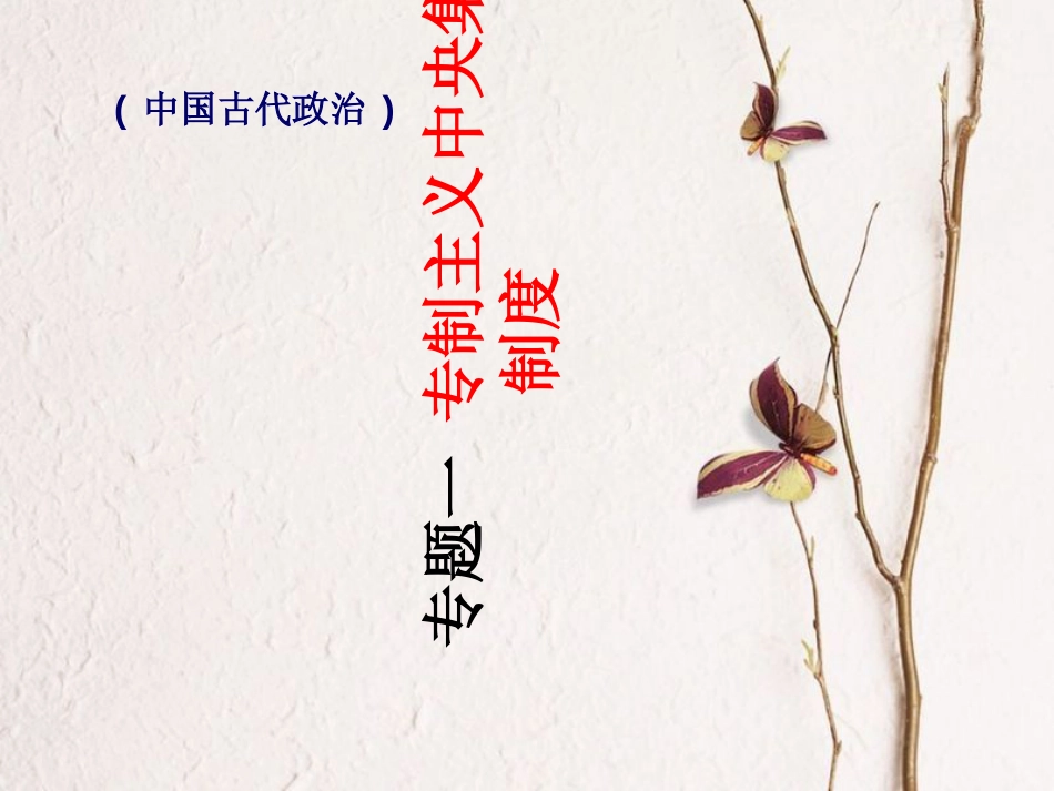 中考历史 中国古代史专题复习课件[共35页]_第2页