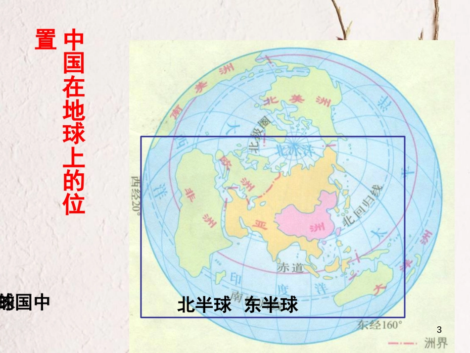 辽宁省抚顺市第一中学学年高一地理 世界地理 1中国的位置、疆域和行政区划课件_第3页