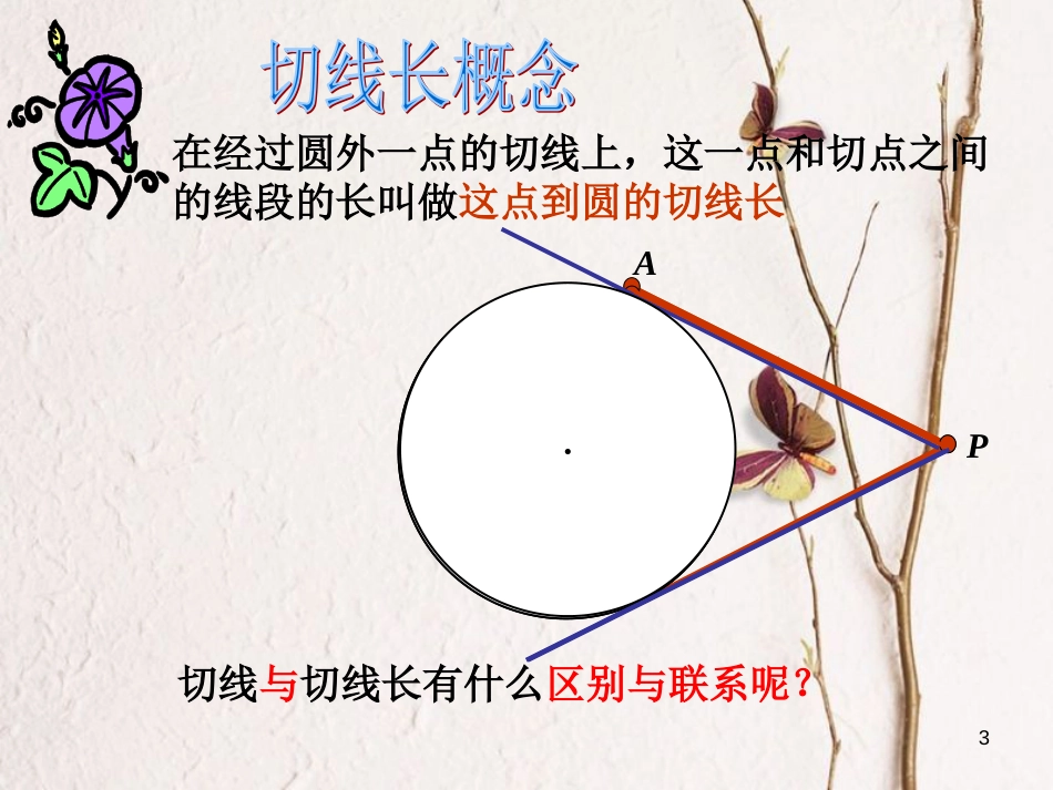 九年级数学下册 3.7 切线长定理课件2 （新版）北师大版[共16页]_第3页