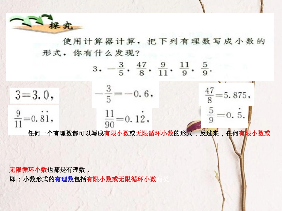 八年级数学上册 3.3 实数（一）教学课件 （新版）湘教版_第3页