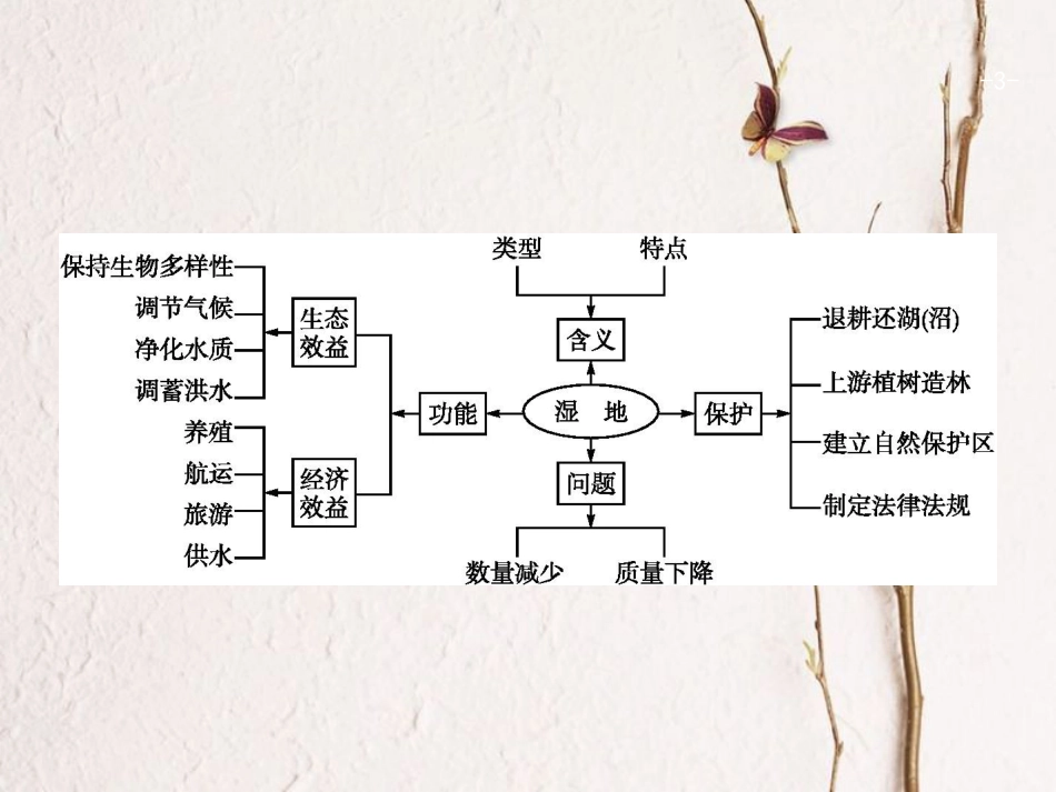 浙江省高考地理一轮复习 10.2 湿地资源的开发与保护课件_第3页