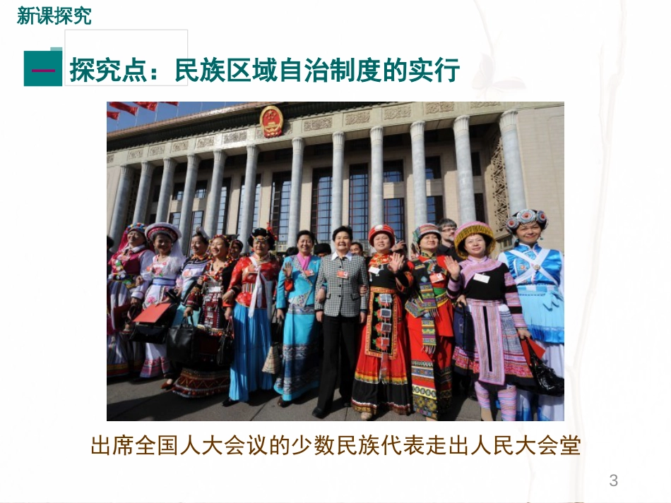 八年级历史下册 第13课 民族团结与共同繁荣习题课件 川教版_第3页