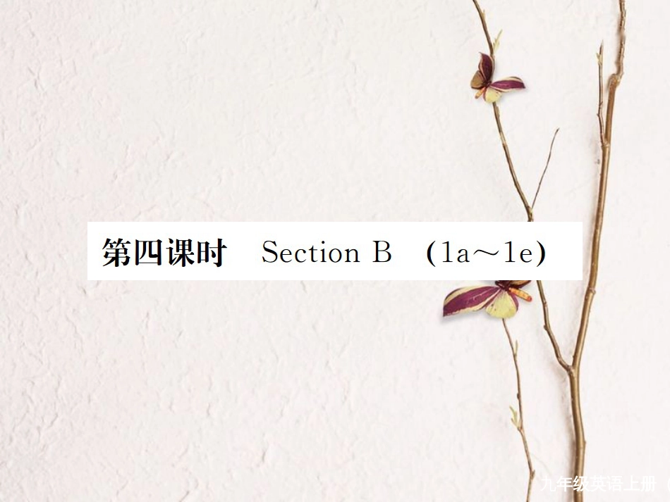 （河北专）九年级英语全册 Unit 6 When was it invented（第4课时）习题课件 （新）人教新目标版_第1页