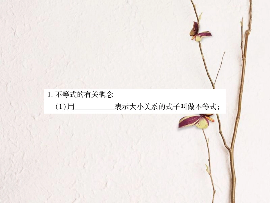 中考数学总复习 第一轮 基础知识复习 第二章 方程组与不等式组 第4讲 一元一次不等式（组）（讲解本）课件[共78页]_第3页