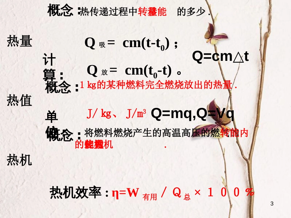 江苏省丹徒区中考物理复习 机械能和内能课件_第3页