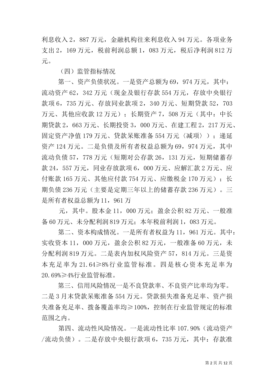 银行工作总结范文（四）_第2页