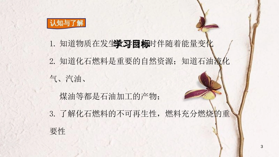 九年级化学上册 第7单元 燃料及其利用 课题2 燃料的合理利用与开发 第1课时 化学反应中的能量变化 化石燃料的利用教学课件 （新版）新人教版[共27页]_第3页