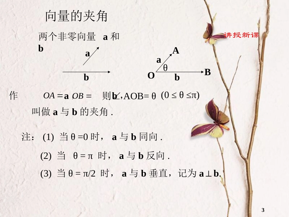 江苏省扬州市高中数学 第二章 平面向量 2.4 向量的数量积课件 新人教A版必修4[共13页]_第3页