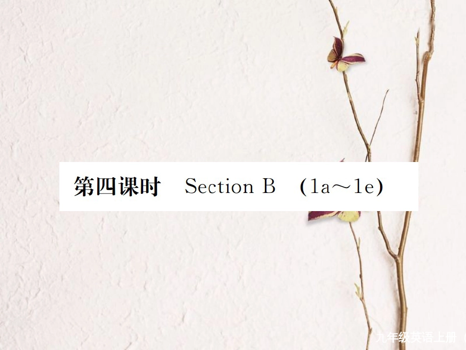 （河北专）九年级英语全册 Unit 1 How can we become good learners（第4课时）习题课件 （新）人教新目标版_第1页