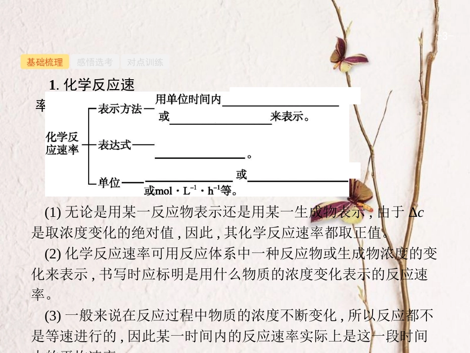 浙江省高考化学一轮复习 11 化学反应速率课件 苏教版[共28页]_第3页