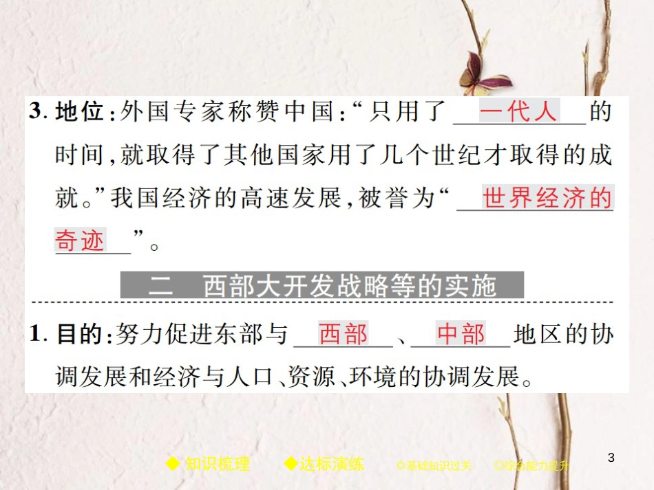 八年级历史下册 第三单元 社会主义现代化建设的新时期 第九课 世界经济的奇迹课件 川教版_第3页