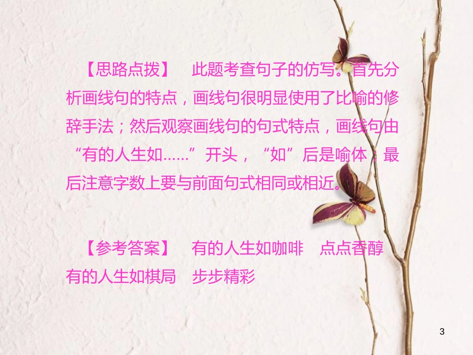 四川省中考语文 第6讲 句子的仿写与修辞（含对联）复习课件[共20页]_第3页