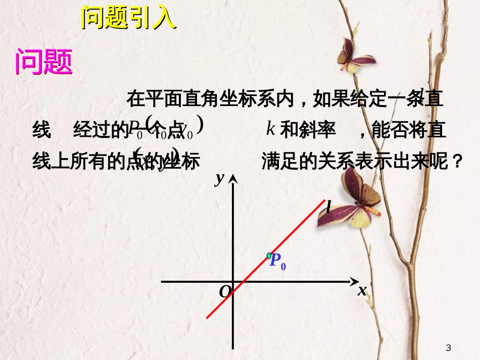 广东省台山市高中数学 第三章 直线与方程 3.2.1 直线的点斜式方程课件 新人教A版必修2_第3页