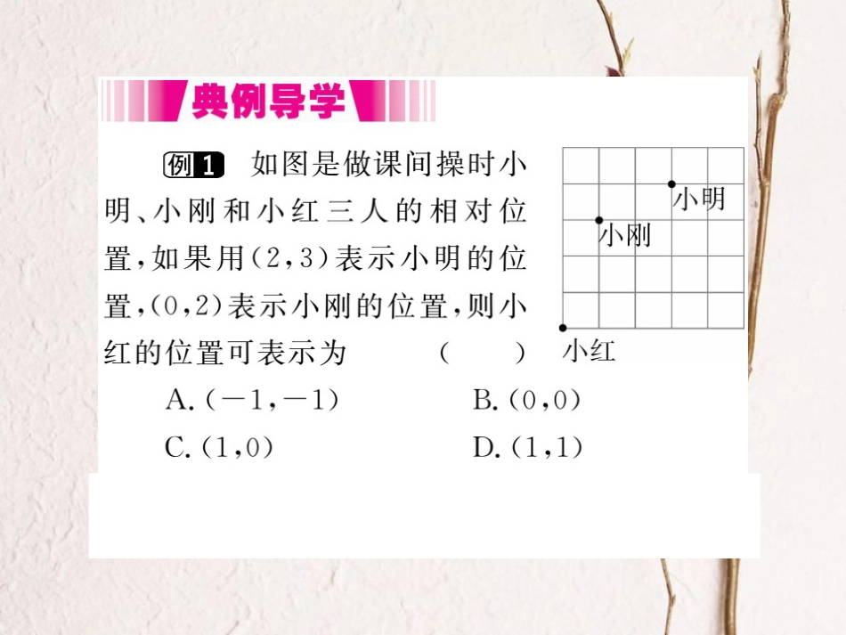 八年级数学上册 3.2 第3课时 建立平面直角坐标系描述图形的位置（小册子）课件 （新版）北师大版_第2页