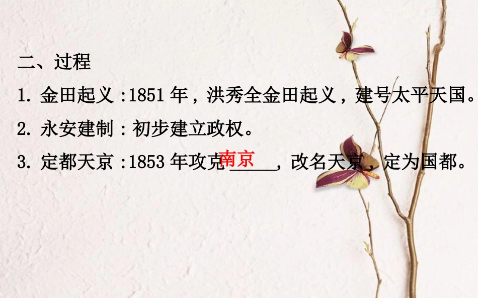 （通史）高考历史一轮复习 第三单元 近代中国反侵略、求民主的潮流 3.9 太平天国运动与辛亥革命课件 新人教_第3页