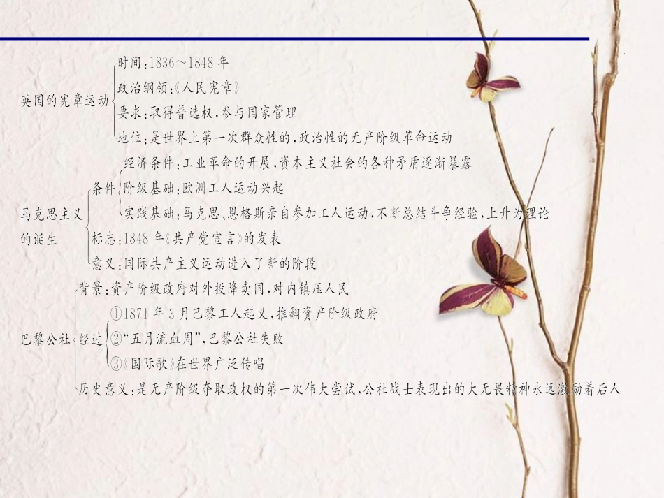 九年级历史上册 第六单元 第17课 国际工人运动与马克思主义诞生课件 新人教版_第3页