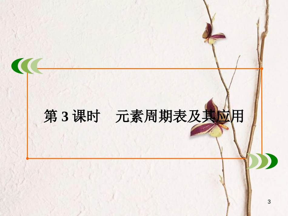 高中化学 专题1 微观结构与物质的多样性 第1单元 原子核外电子排布与元素周期律 第3课时 元素周期表及其应用课件 苏教版必修2_第3页