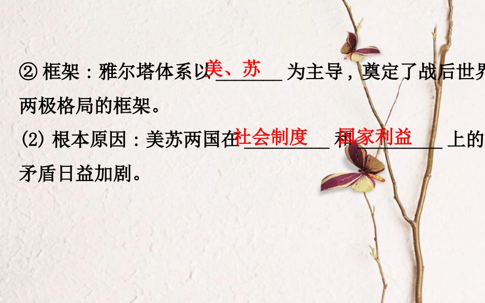 （通史）高考历史一轮复习 第五单元 当今世界政治格局的多极化趋势 5.14 两极世界的形成课件 新人教_第3页