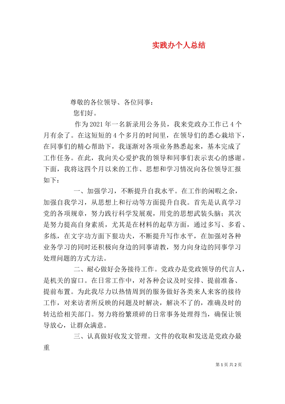 实践办个人总结（一）_第1页