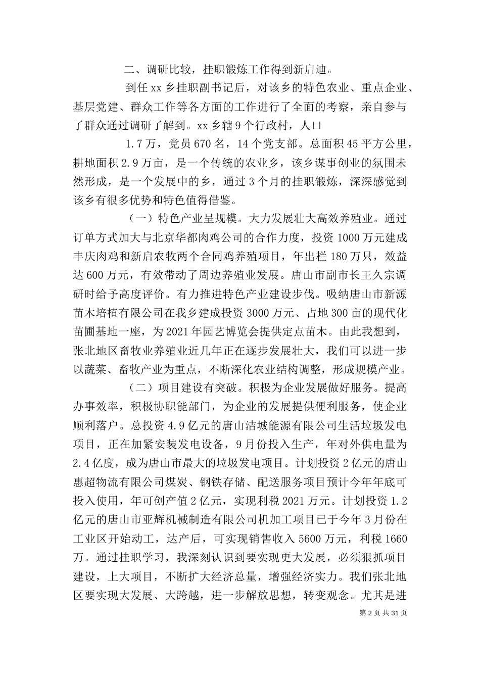 挂职干部个人工作总结_第2页