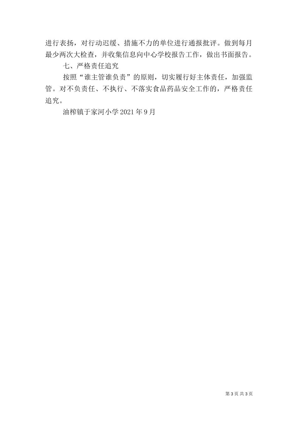 食品药品安全工作计划（三）_第3页