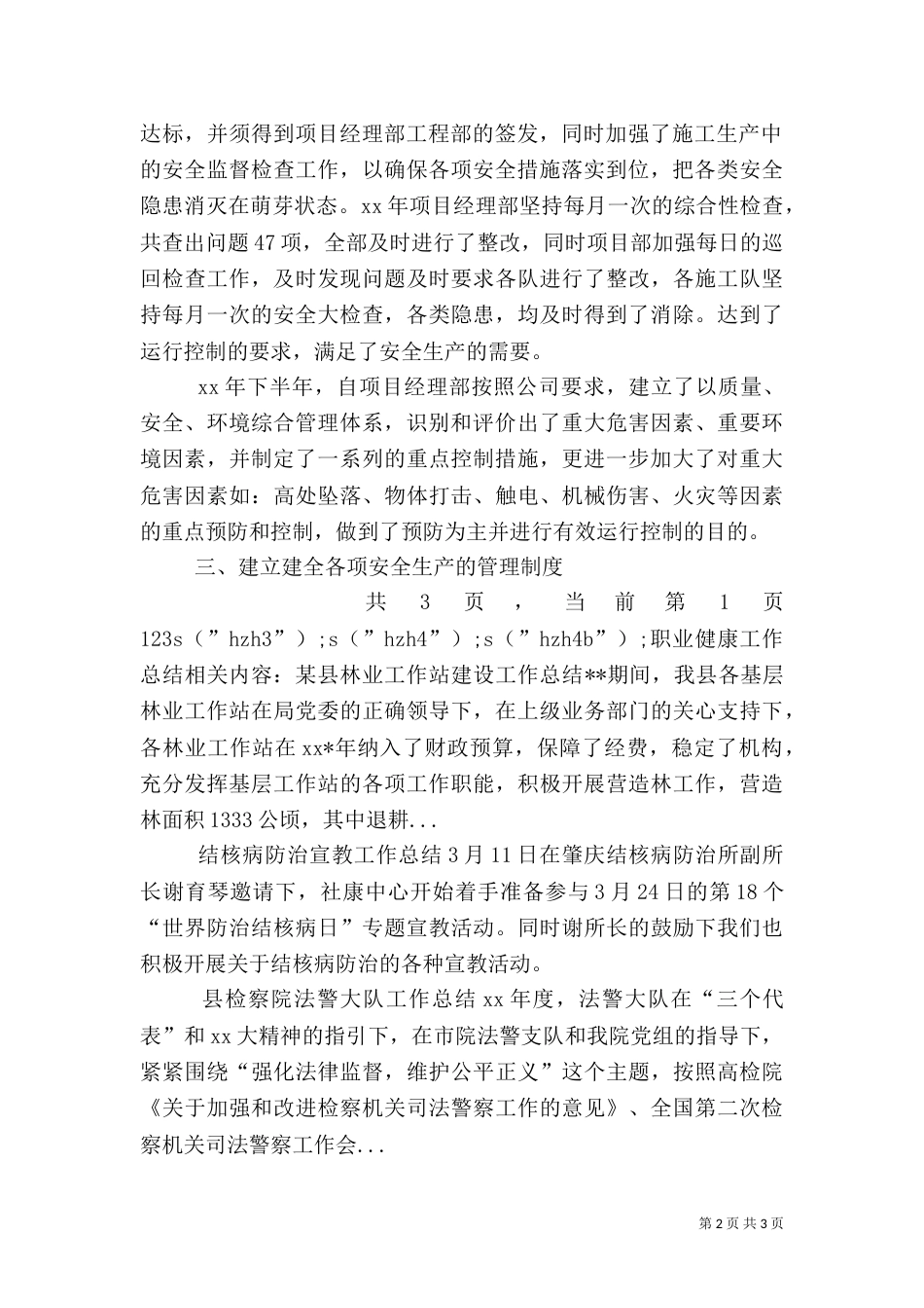 职业健康工作总结_第2页