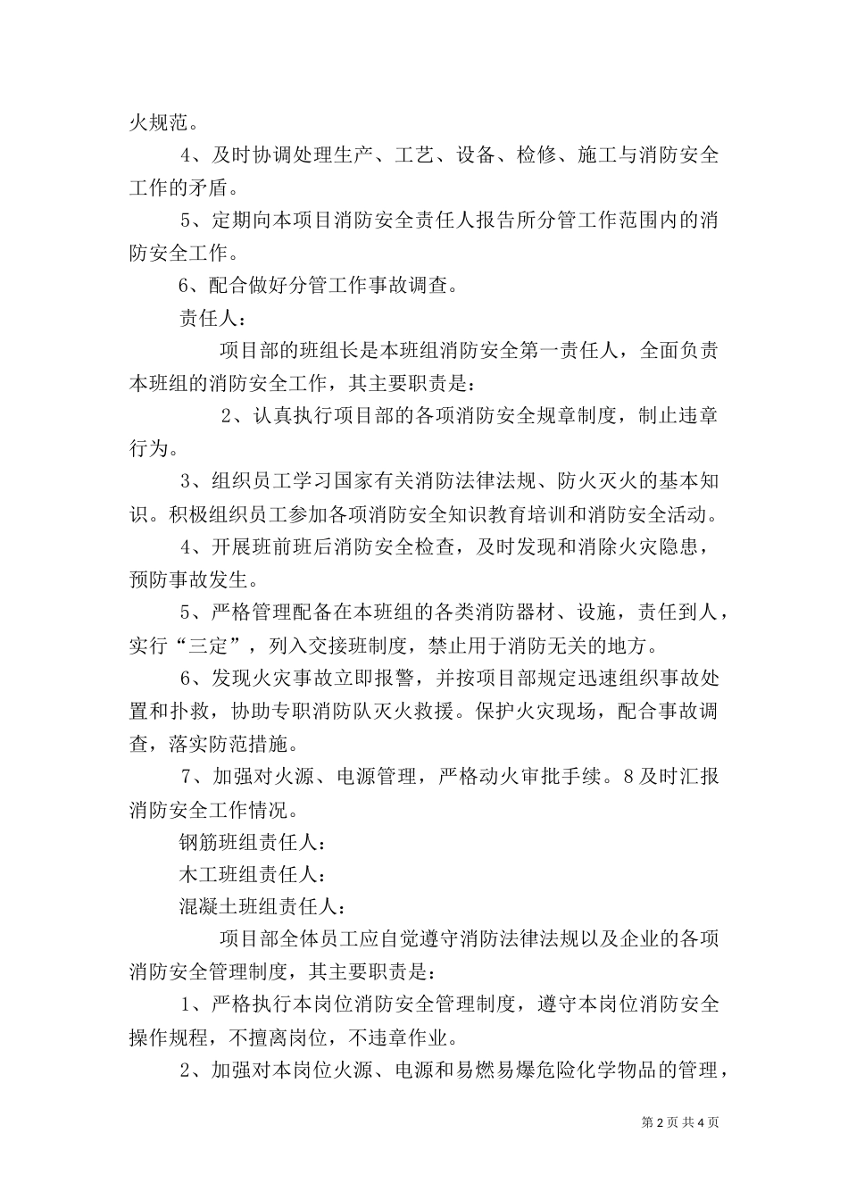 消防安全责任制（十）_第2页