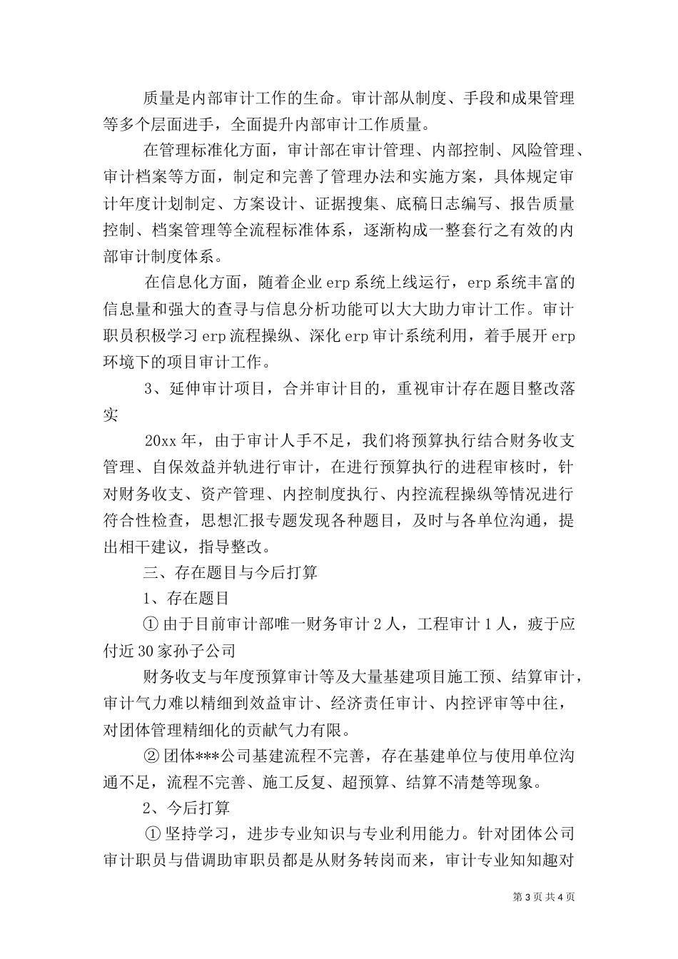 审计年终总结范文_第3页