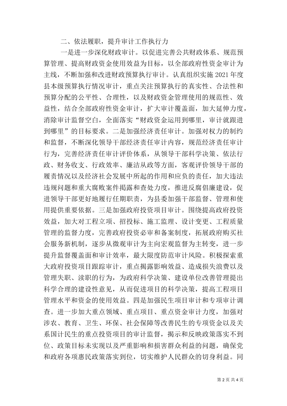审计局年度工作思路_第2页