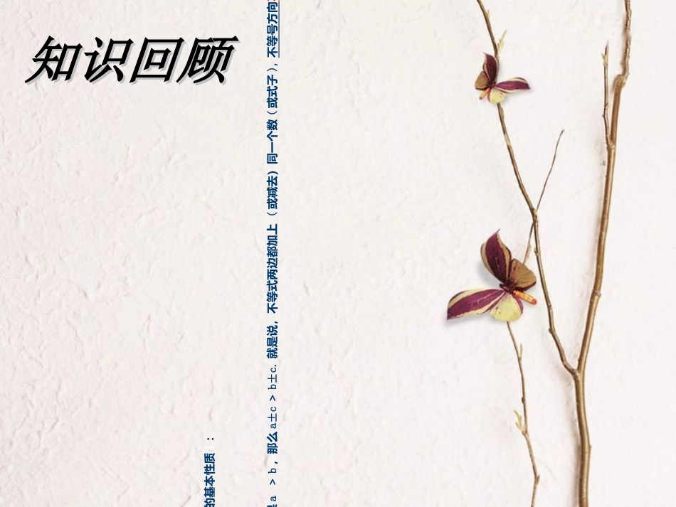 八年级数学上册 4.2 不等式的基本性质（二）教学课件 （新版）湘教版_第2页