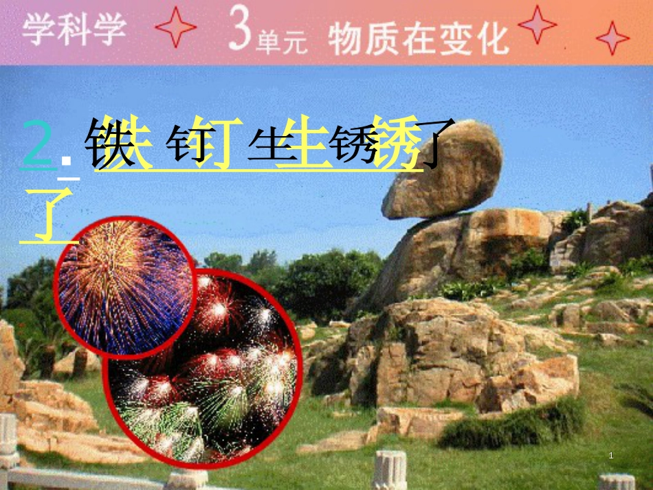 六年级科学上册 铁钉生锈了课件2 青岛版[共18页]_第1页