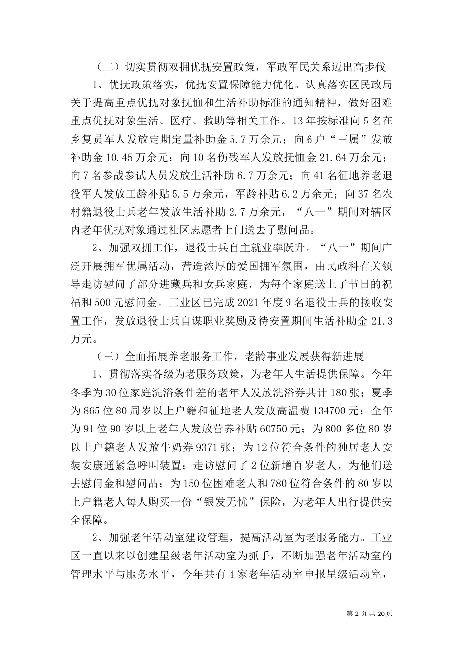 民政局半年工作总结（九）_第2页
