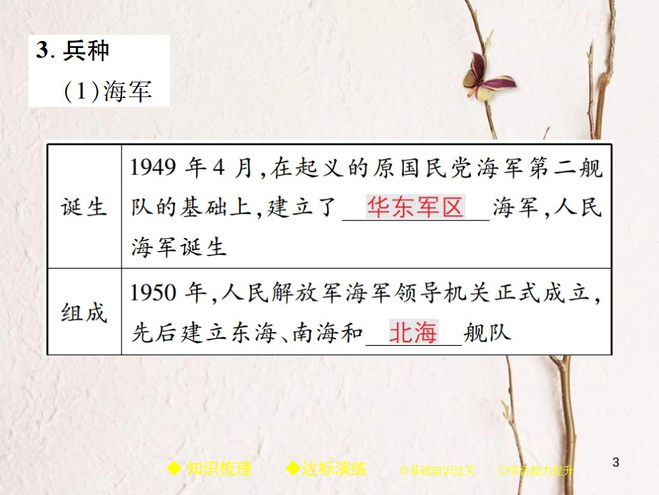 八年级历史下册 第十五课 建设现代化的国防和人民军队课件 川教版_第3页