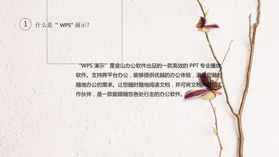 四年级信息技术上册 第10课 初识“WPS演示”课件1 苏科版[共6页]_第2页