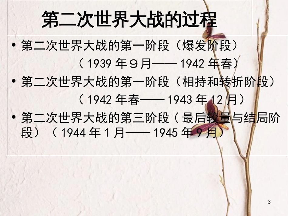 云南省中考历史 22 第二次世界大战复习课件[共36页]_第3页