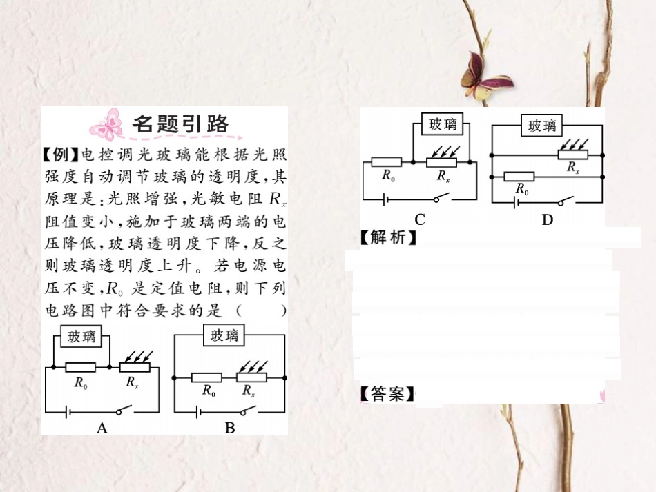 八年级科学上册 4.7 电路分析与应用习题课件 （新版）浙教版[共14页]_第2页