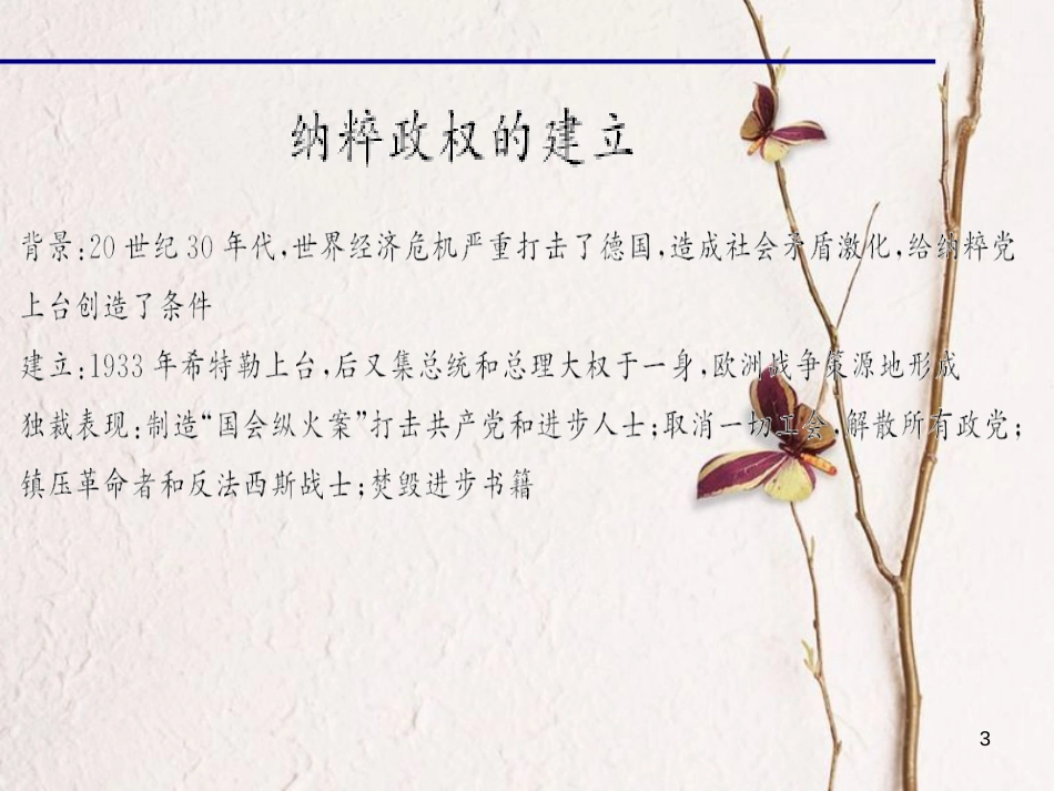 九年级历史下册 第二单元 第5课 法西斯势力的猖獗习题课件 新人教版[共26页]_第3页