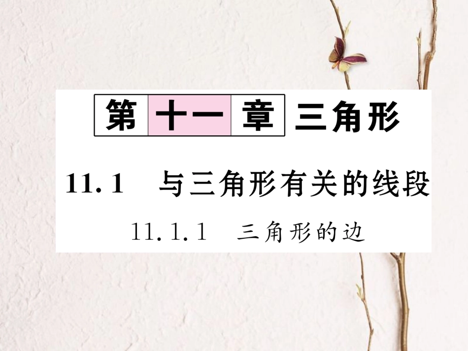 八年级数学上册 11.1.1 三角形的边课件 （新版）新人教版[共18页]_第1页